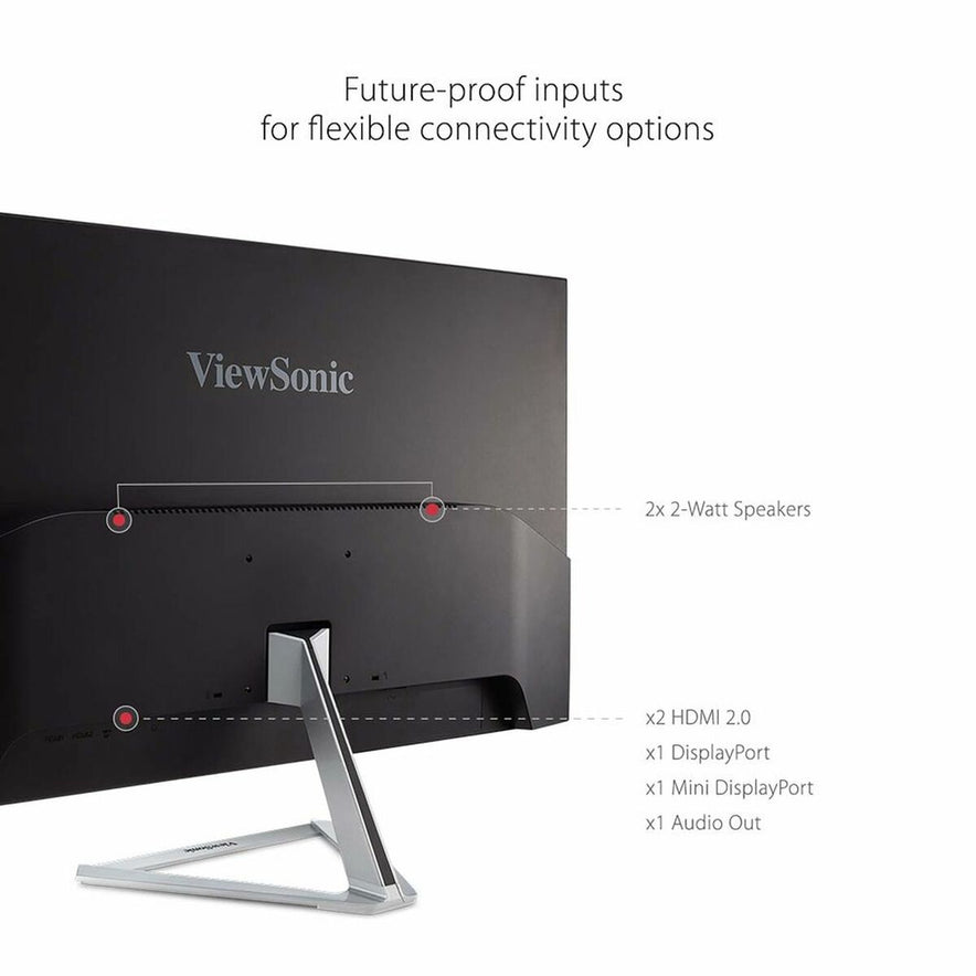 Monitor ViewSonic VX3276-4K-MHD 31,5" 4K Ultra HD WLED 140 Hz LED VA Flicker free