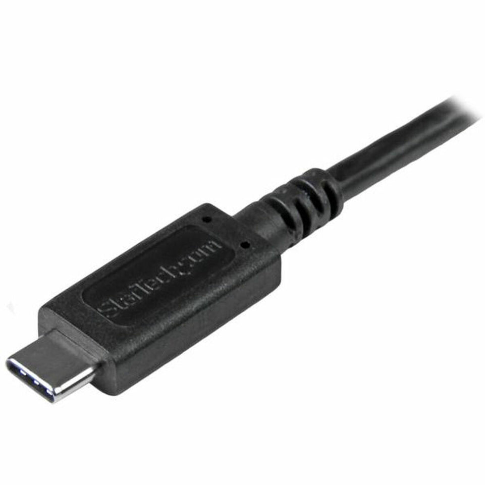 Kabel USB naar Micro-USB Startech USB31CUB1M USB C Micro USB B Zwart