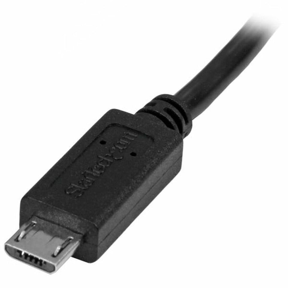 Kabel Micro USB Startech USBUBEXT50CM Zwart