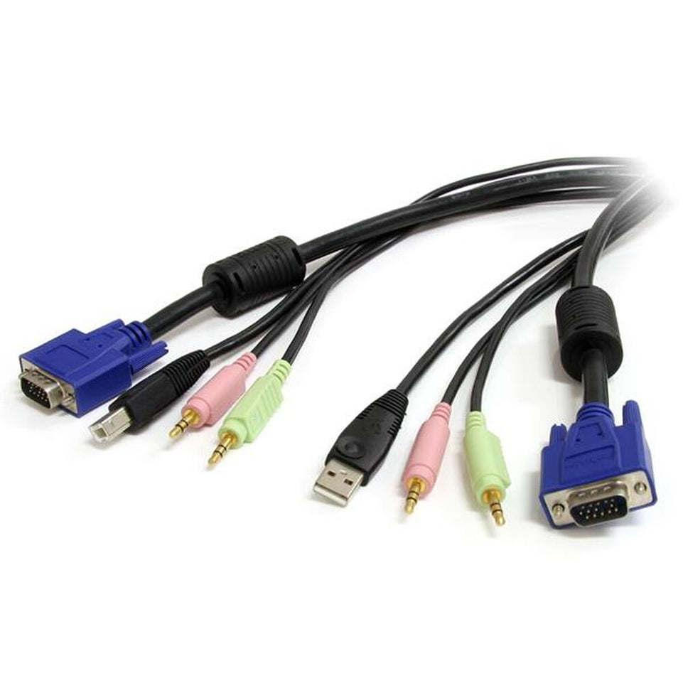 KVM-Schakelaar Startech USBVGA4N1A6 (1,8 m)
