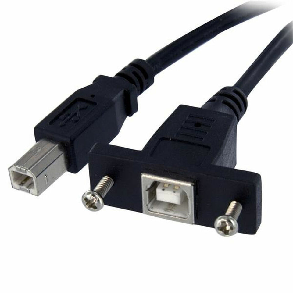 USB-kabel Startech USBPNLBFBM1 USB B Zwart