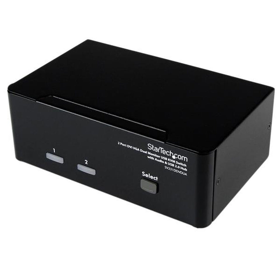 KVM 2-Poort-Schakelaar Startech SV231DDVDUA