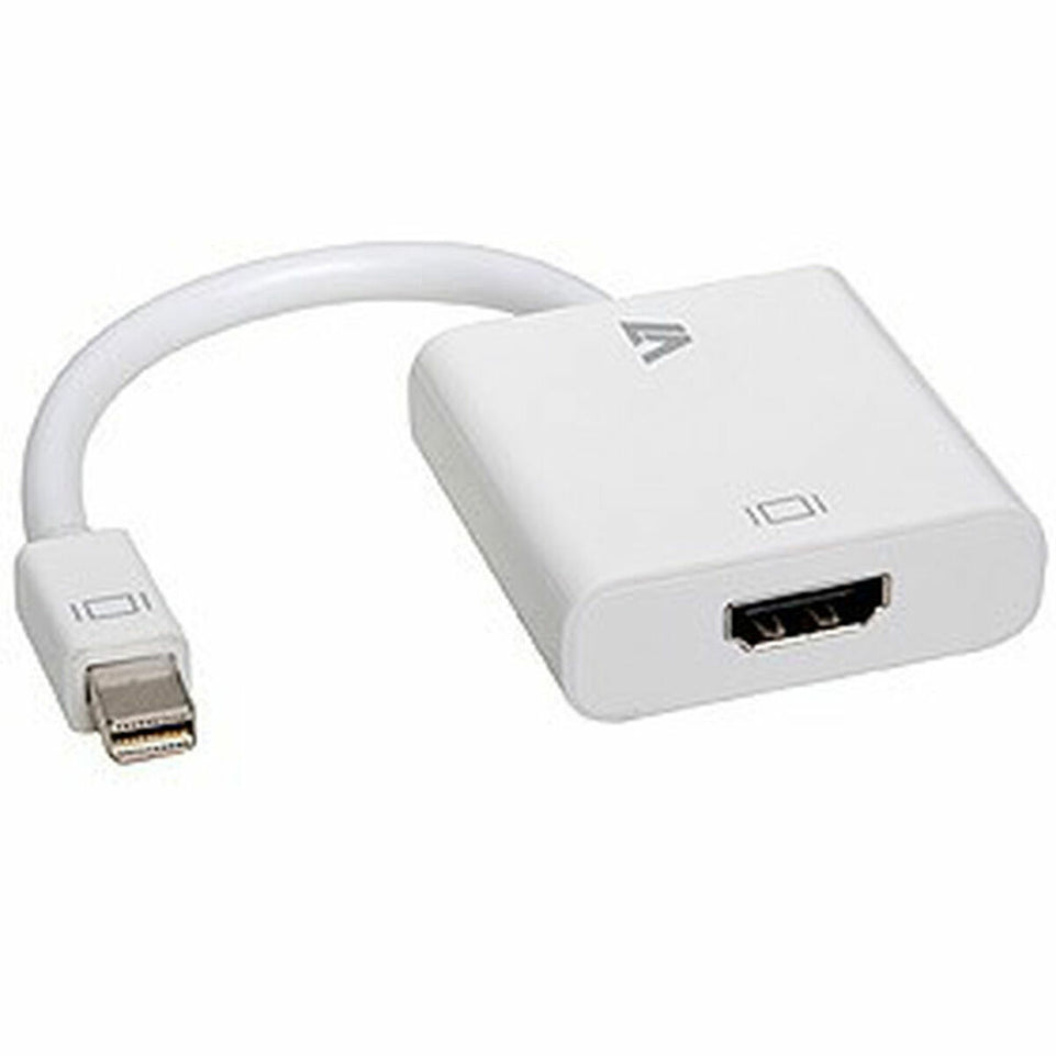 Adapter Mini DisplayPort naar HDMI V7 CBL-MH1WHT-5E Wit