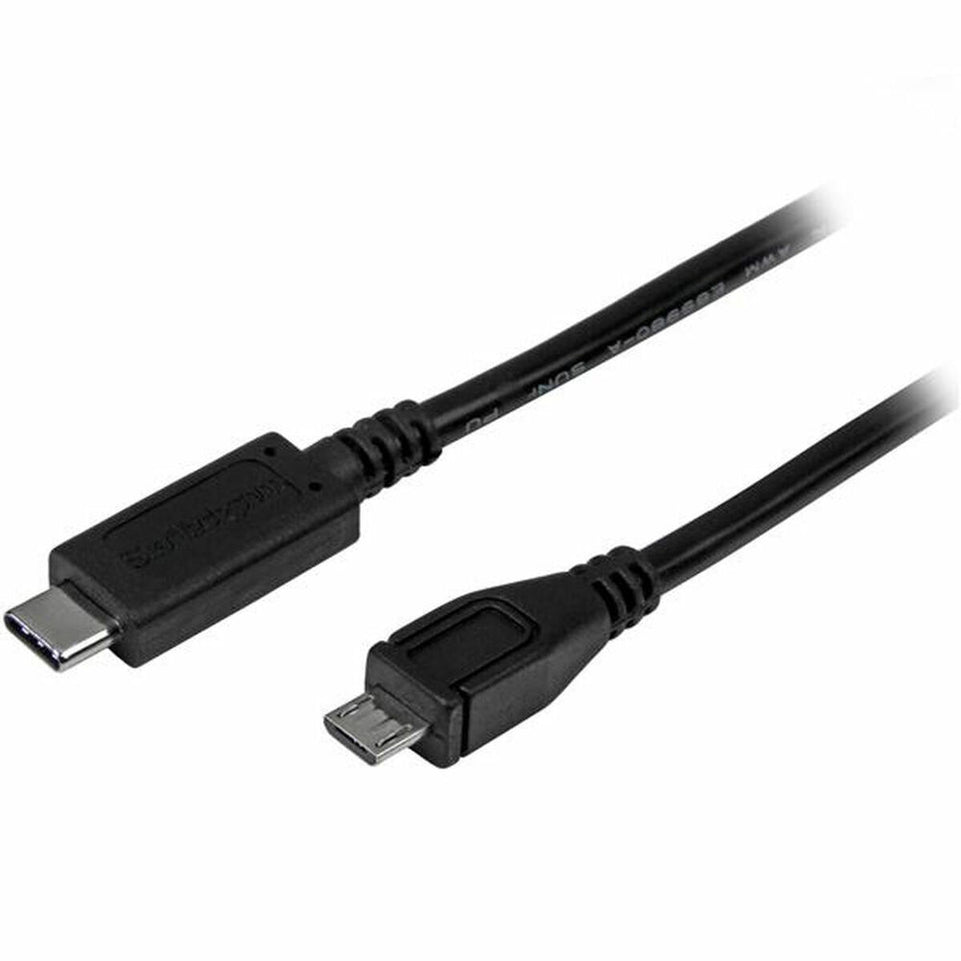 Adapter USB C naar Micro USB 2.0 Startech USB2CUB1M USB C Zwart