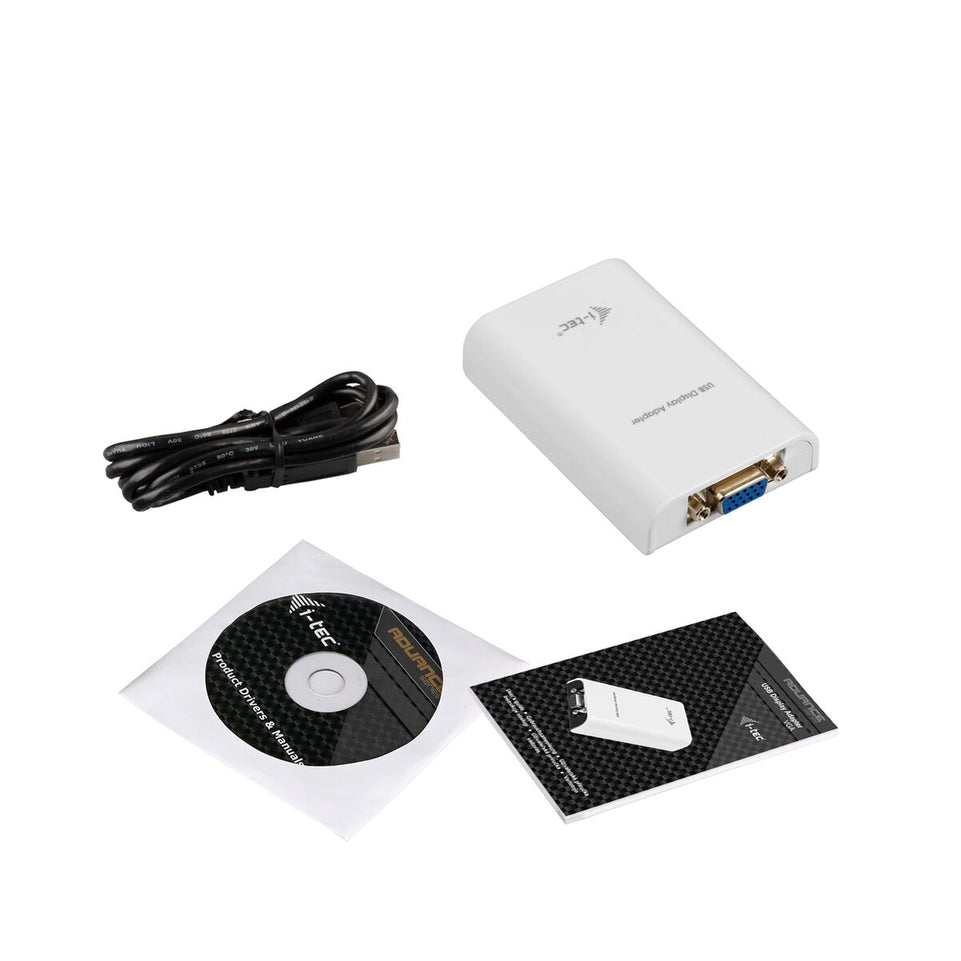 Adapter USB naar VGA i-Tec USB2VGA