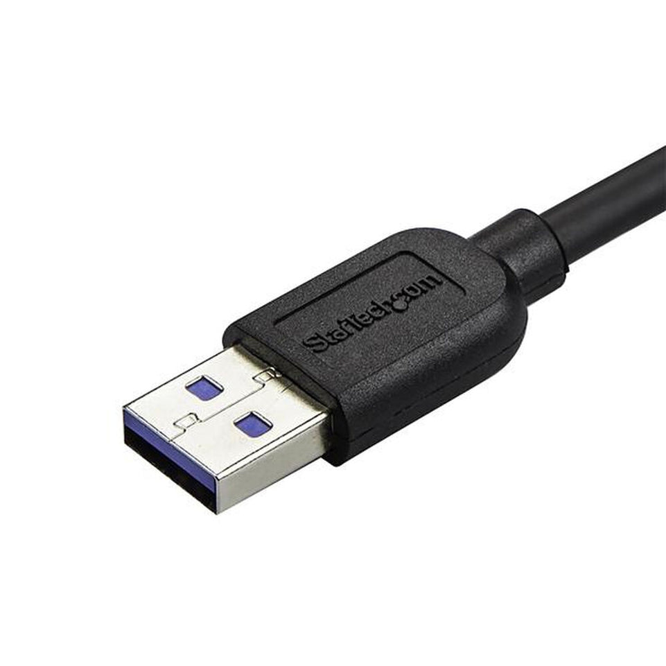 Kabel USB naar Micro-USB Startech USB3AU2MRS Zwart
