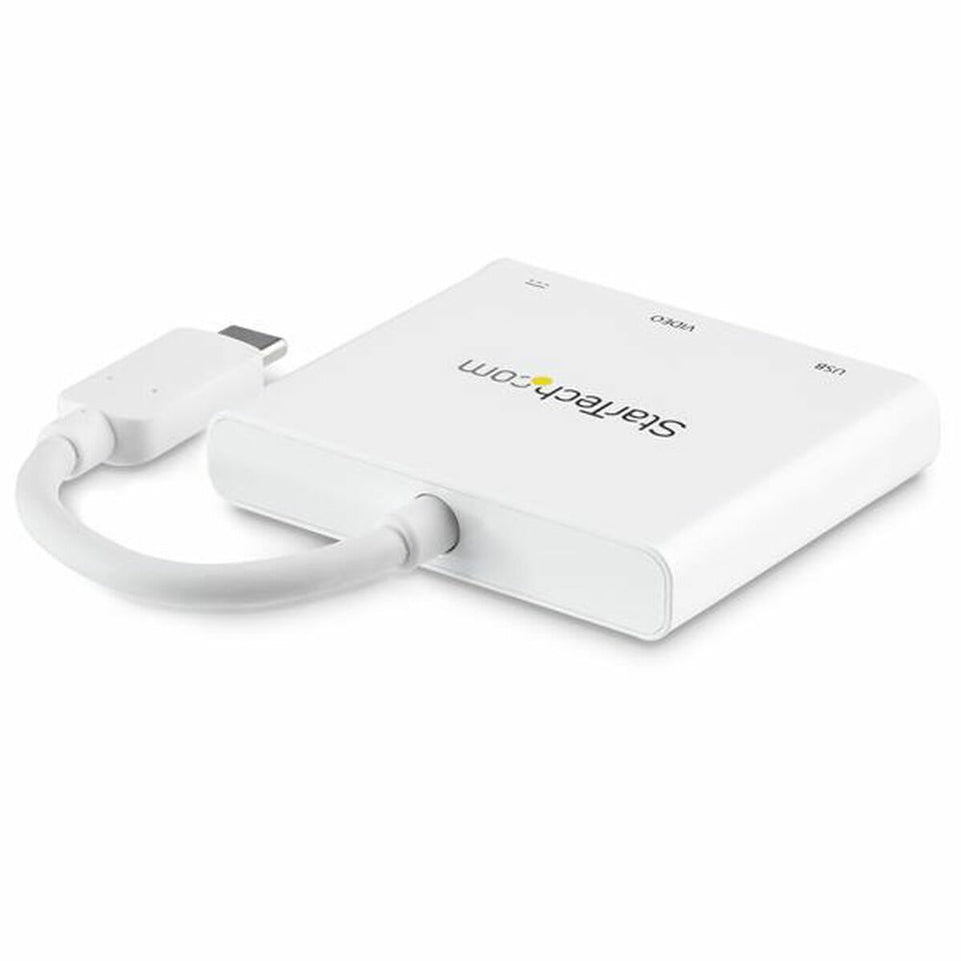 Dock Startech CDP2HDUACPW 4K Ultra HD Wit