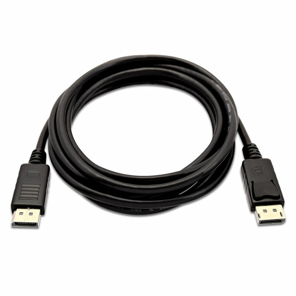 Kabel DisplayPort V7 V7DP2DP-03M-BLK-1E Zwart