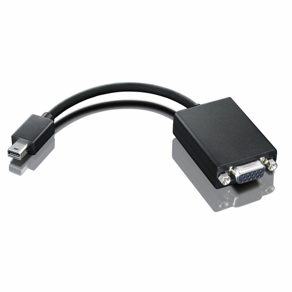 DisplayPort Mini naar VGA Adapter Lenovo 0A36536 Zwart