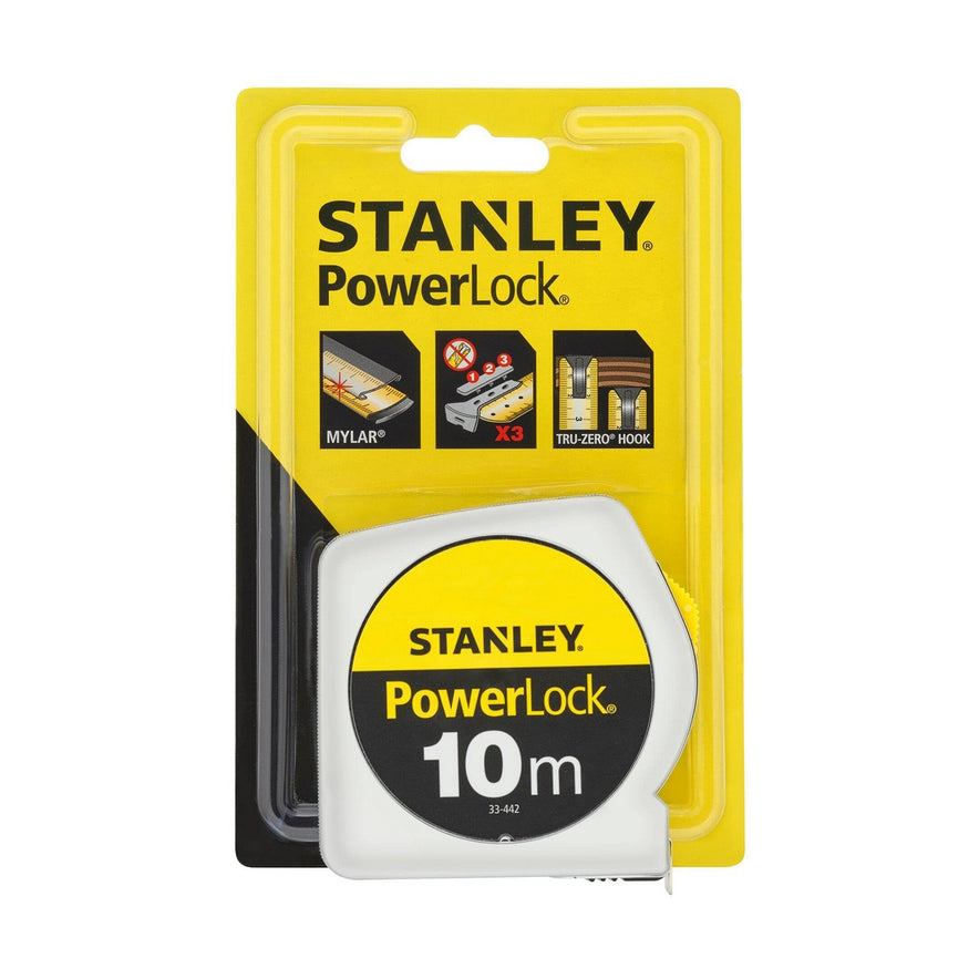 Rolmaat Stanley POWERLOCK 10 m x 25 mm ABS