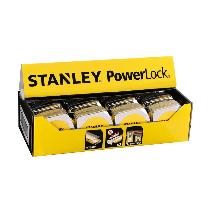 Rolmaat Stanley POWERLOCK 10 m x 25 mm ABS