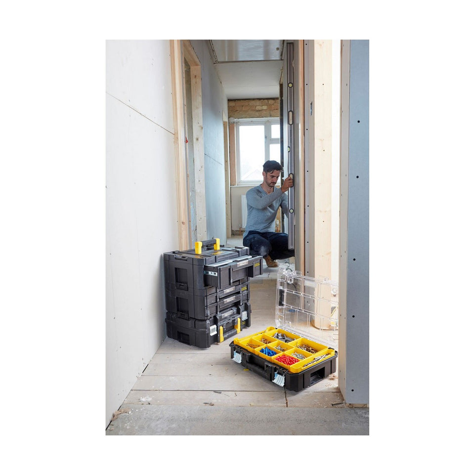 Trolley Stanley fatmax fmst1-75761 Gereedschapskist Met wieltjes Aluminium Polypropyleen