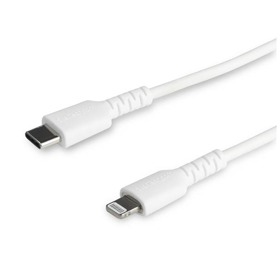 Kabel USB naar Lightning Startech RUSBCLTMM1MW Wit