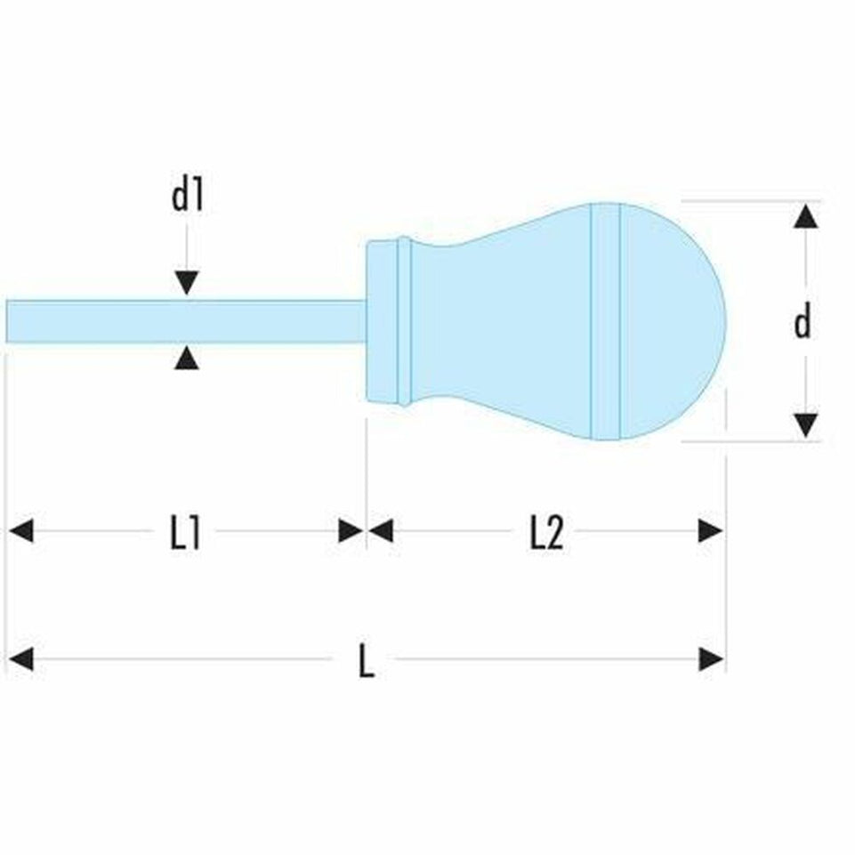 Schroevendraaier Facom PH 1 x 25