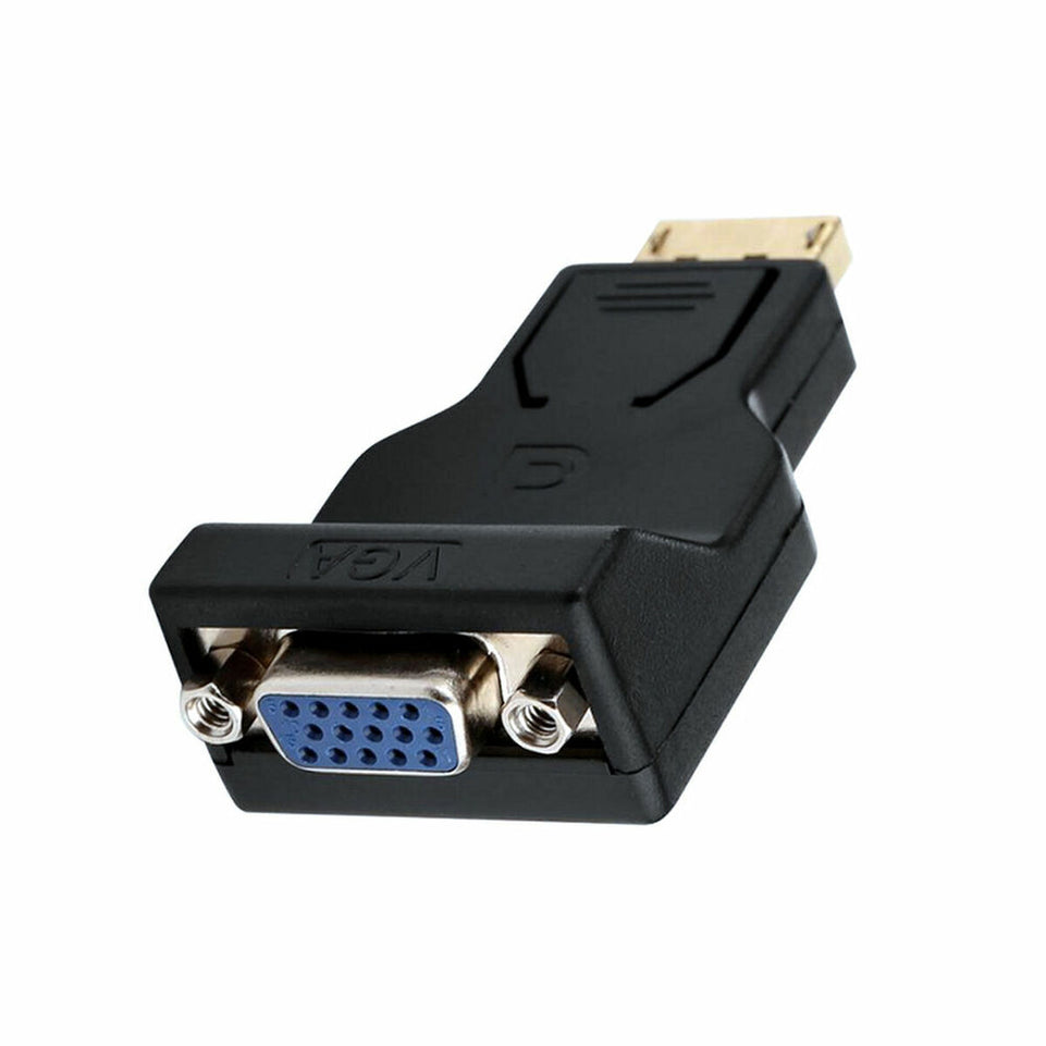 Adapter DisplayPort naar VGA i-Tec DP2VGAADA Zwart