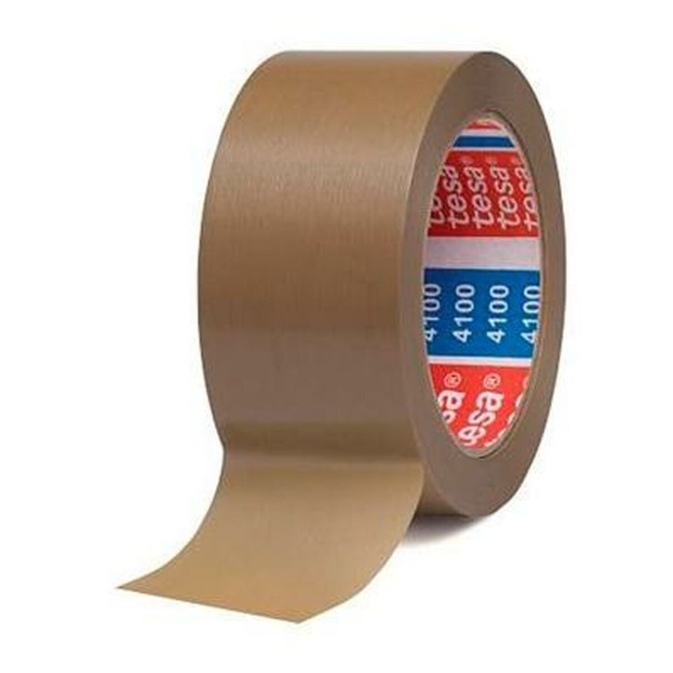 Plakband TESA 4100 Verpakking 50 mm x 132 m Bruin (6 Stuks)