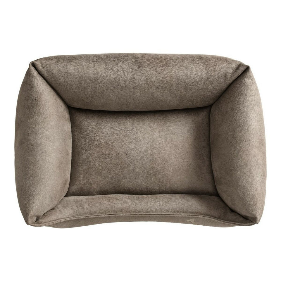 Bank voor honden Hunter Bologna Synthetisch Leer Grijs (70 x 50 cm)