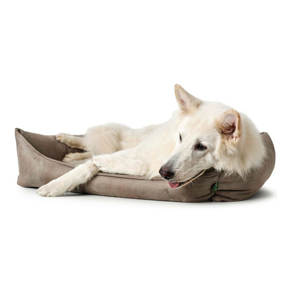 Bank voor honden Hunter Bologna Synthetisch Leer Grijs (70 x 50 cm)