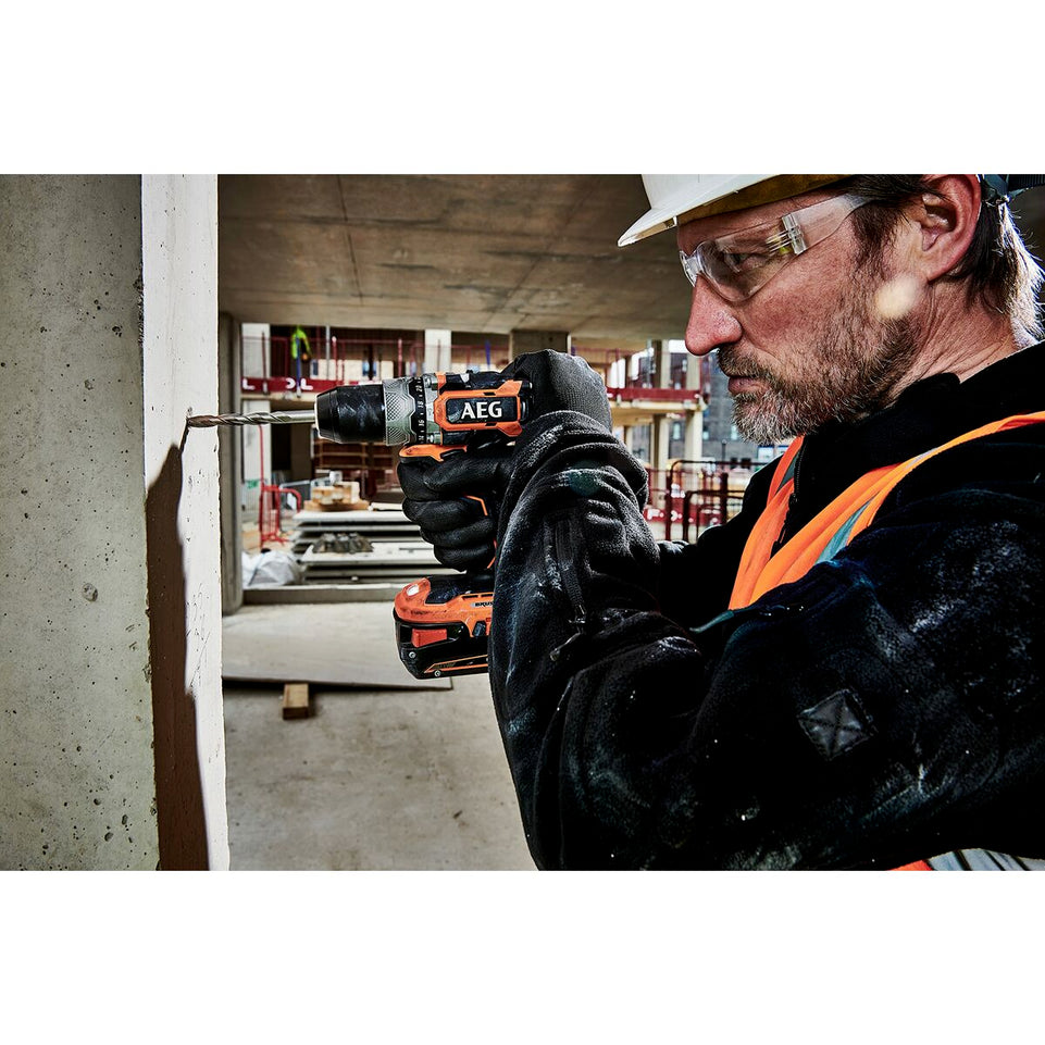 Hamerboor AEG Powertools BSB18SBL-202C 18 V 65 Nm