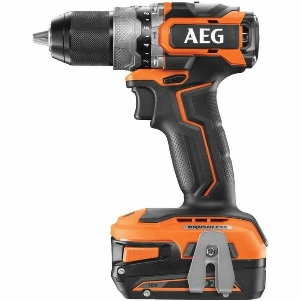 Hamerboor AEG Powertools BSB18SBL-202C 18 V 65 Nm