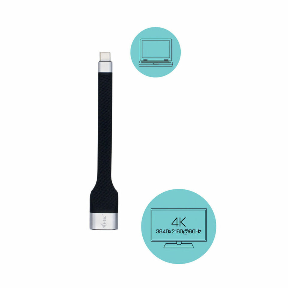 Adapter USB C naar HDMI i-Tec C31FLATHDMI60HZ 4K Ultra HD 0,1 m