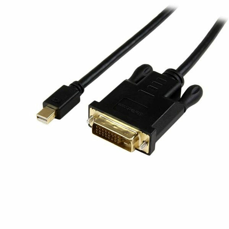 Mini DisplayPort naar DVI-Adapter Startech MDP2DVIMM6BS Zwart 1,9 m