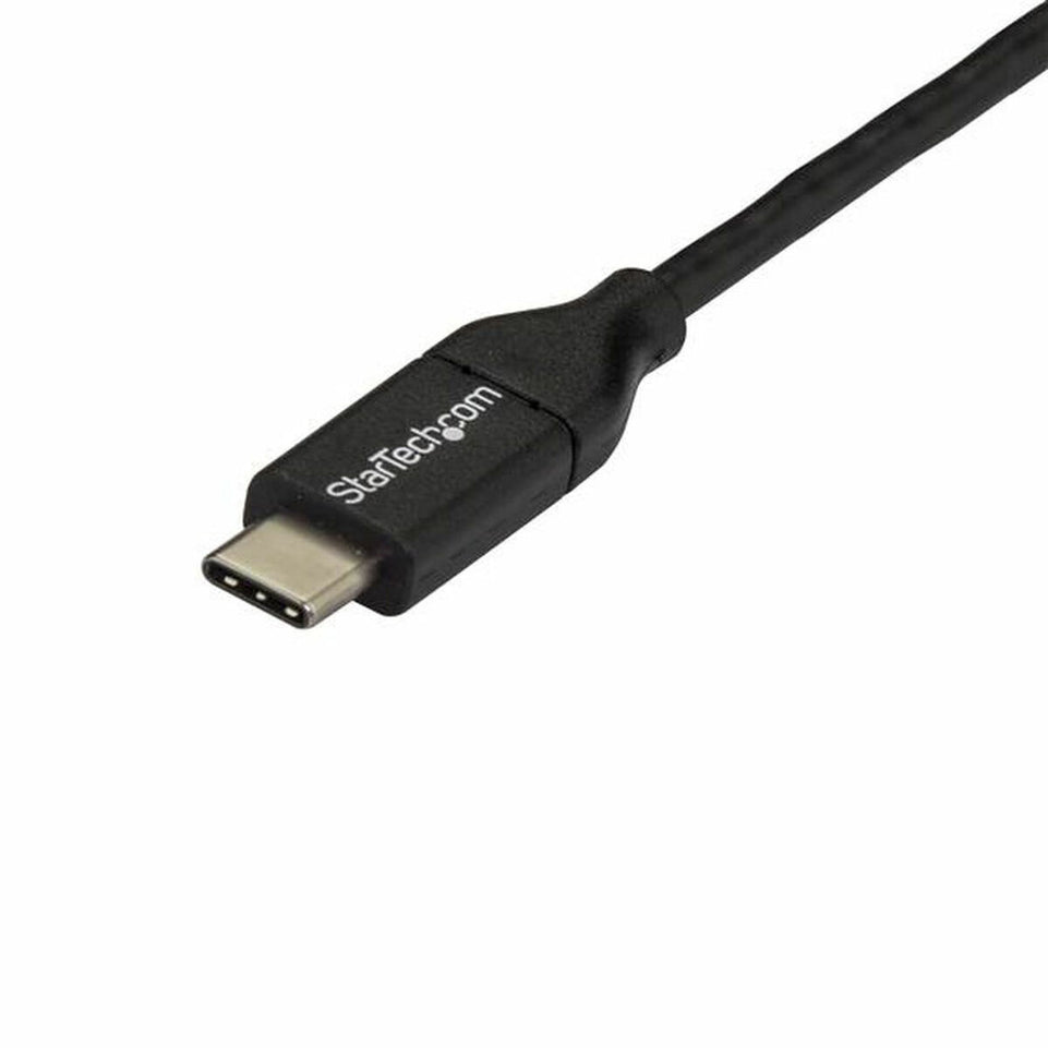 Kabel USB C Startech USB2CC3M 1 m Zwart
