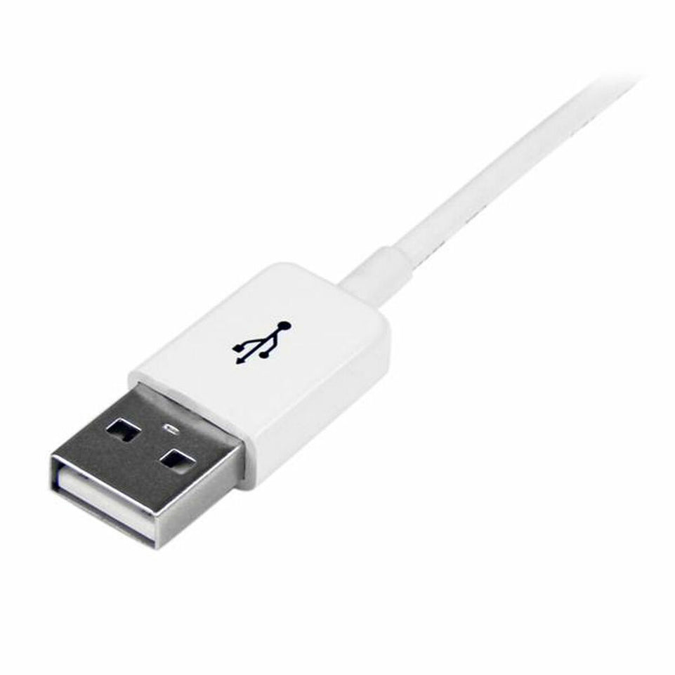 USB-kabel Startech USBEXTPAA1MW Wit