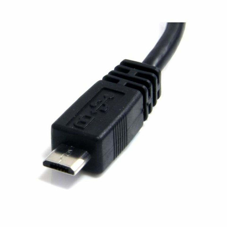 Kabel USB naar Micro-USB Startech UUSBHAUB6IN Zwart