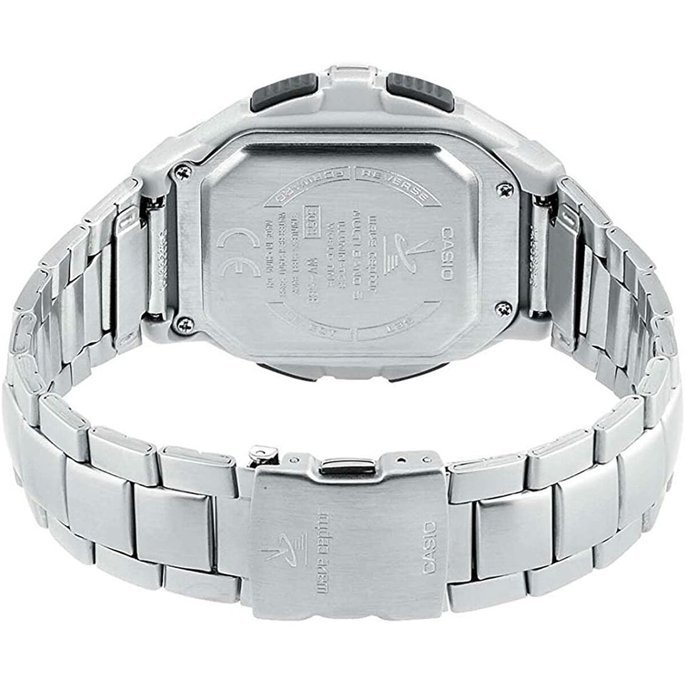 Horloge Uniseks Casio WV-58RD-1AEF Multifunctioneel Zilverkleurig