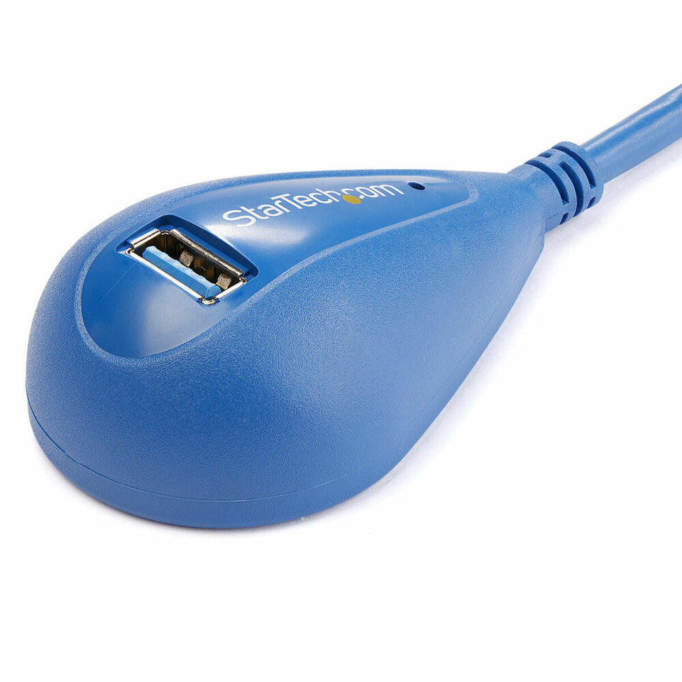 USB-kabel Startech USB3SEXT5DSK USB A Blauw