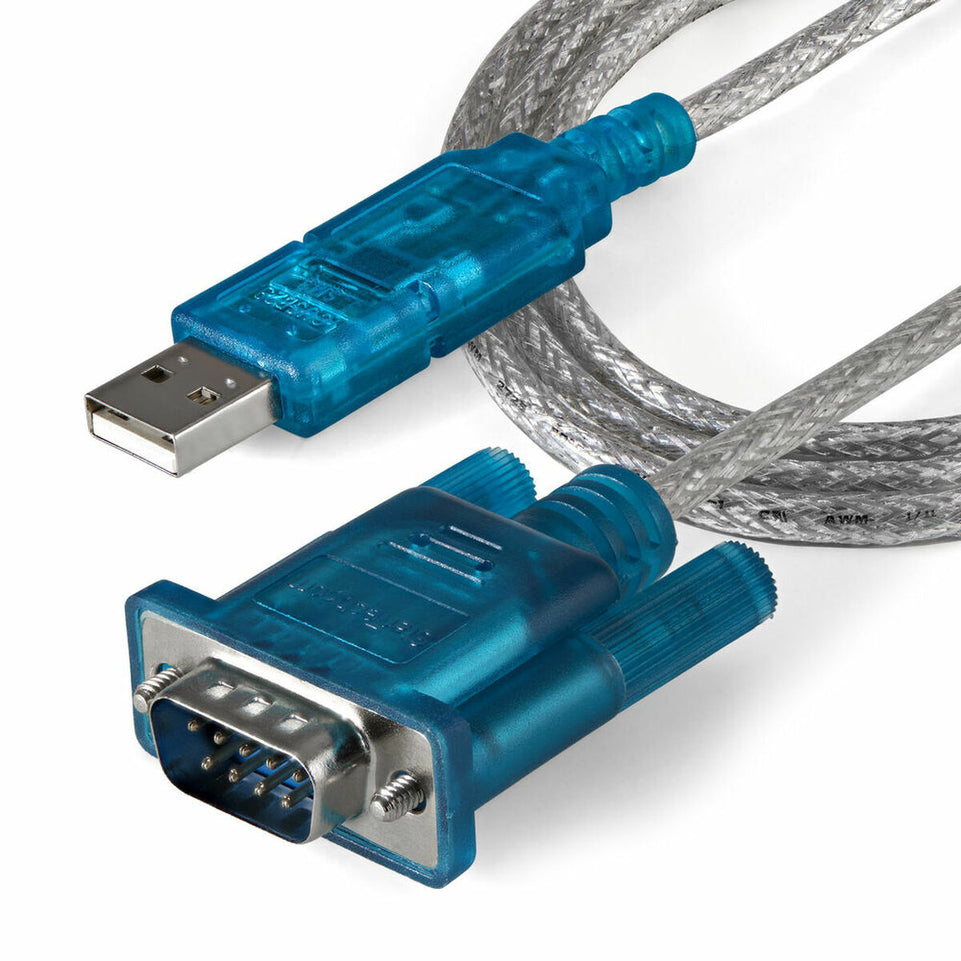 USB-kabel DB-9 Startech ICUSB232SM3 91 cm Blauw