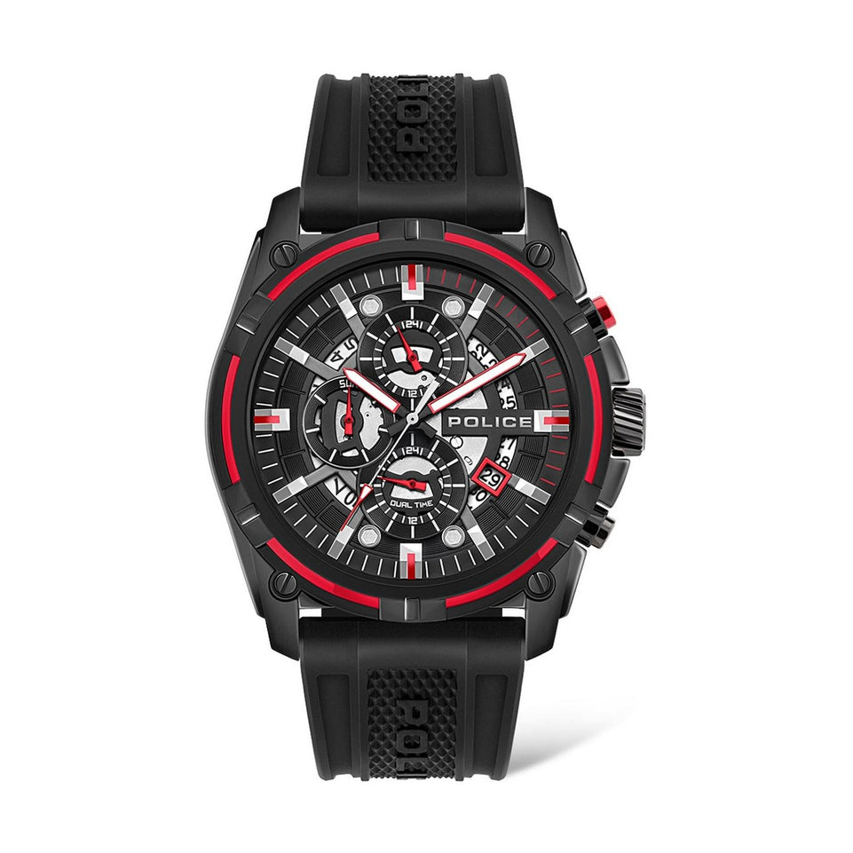 Horloge Uniseks Police PL-16110JSRB-02P (Ø 46 mm)