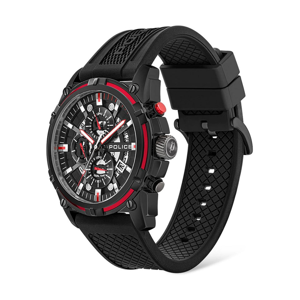 Horloge Uniseks Police PL-16110JSRB-02P (Ø 46 mm)