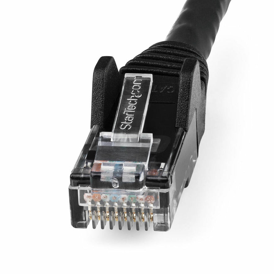 Stevige UTP-netwerkkabel categorie 6 Startech N6LPATCH3MBK 3 m