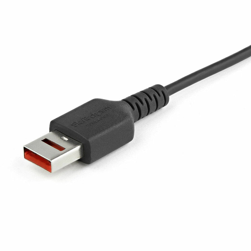 USB-kabel Startech USBSCHAU1M USB A Zwart