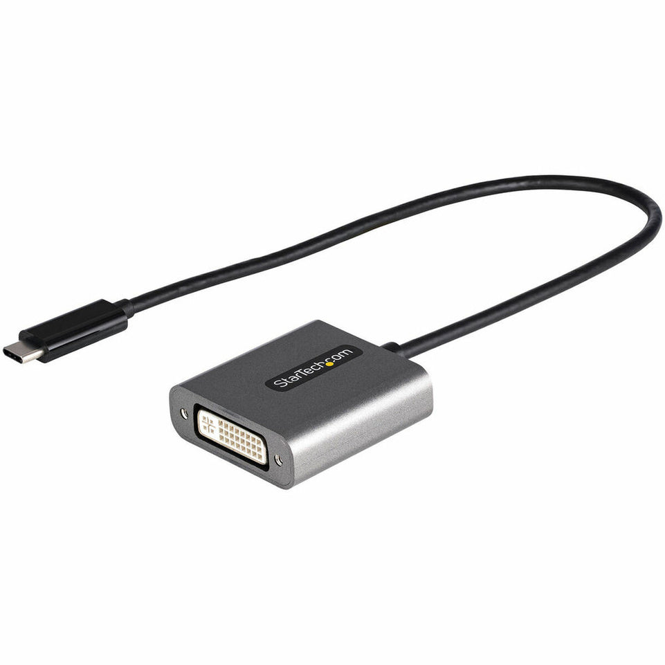 Adapter USB C naar DVI Startech CDP2DVIEC Zwart