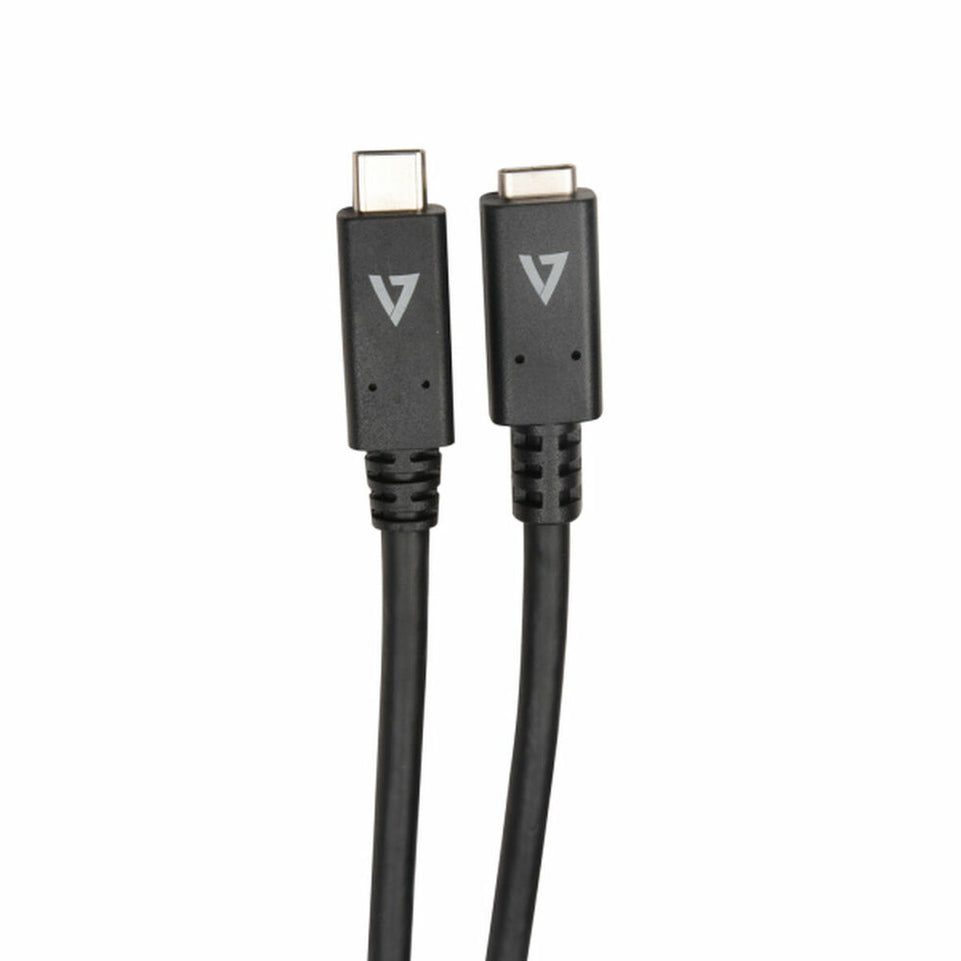 Kabel USB C V7 V7UC3EXT-2M Zwart
