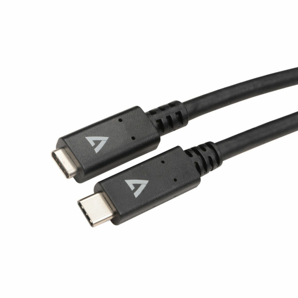 Kabel USB C V7 V7UC3EXT-2M Zwart