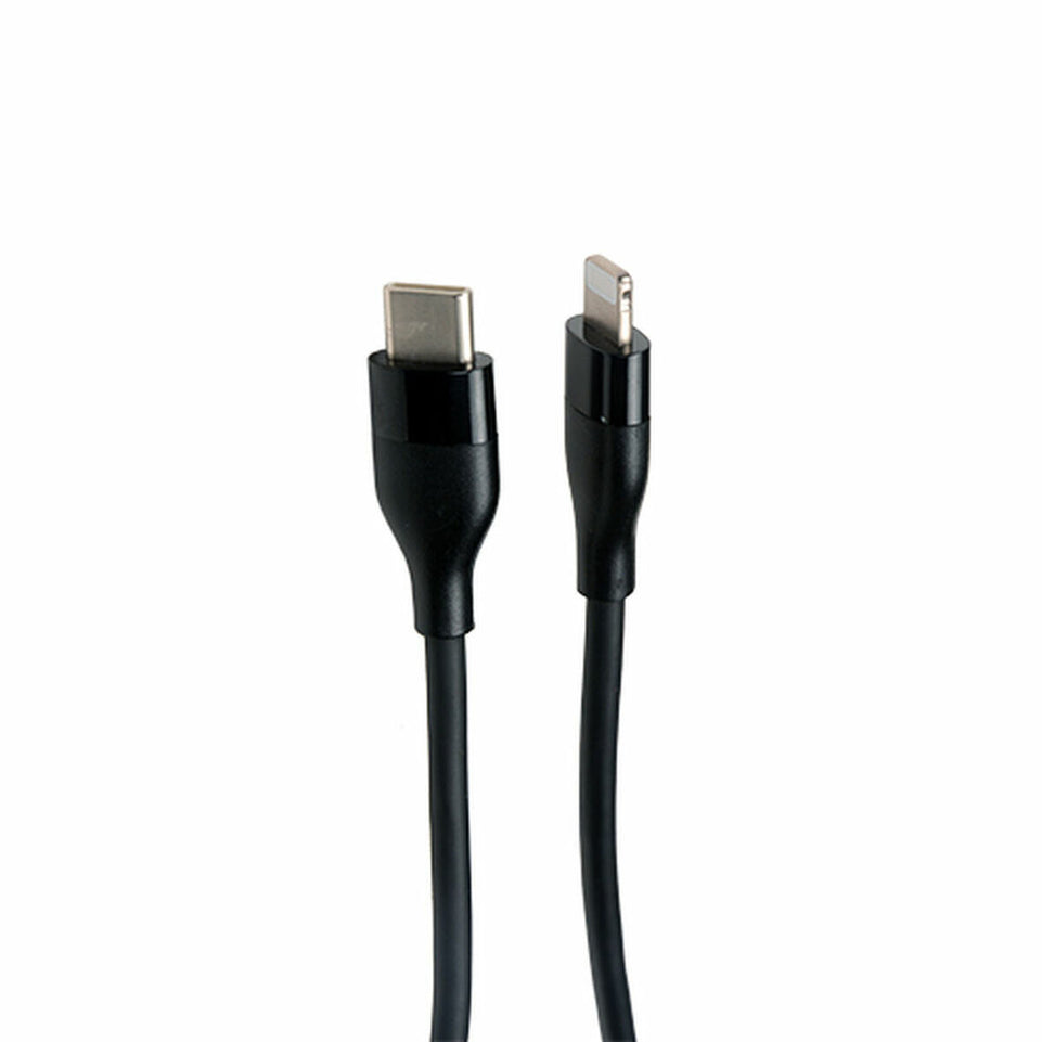Kabel USB-C naar Lightning V7 V7USBCLGT-1M Zwart