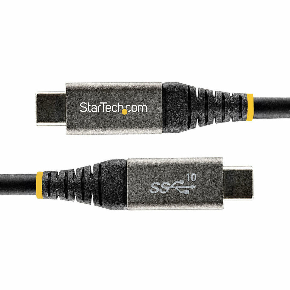 Kabel USB C Startech USB31CCV1M Zwart/Gris 1 m