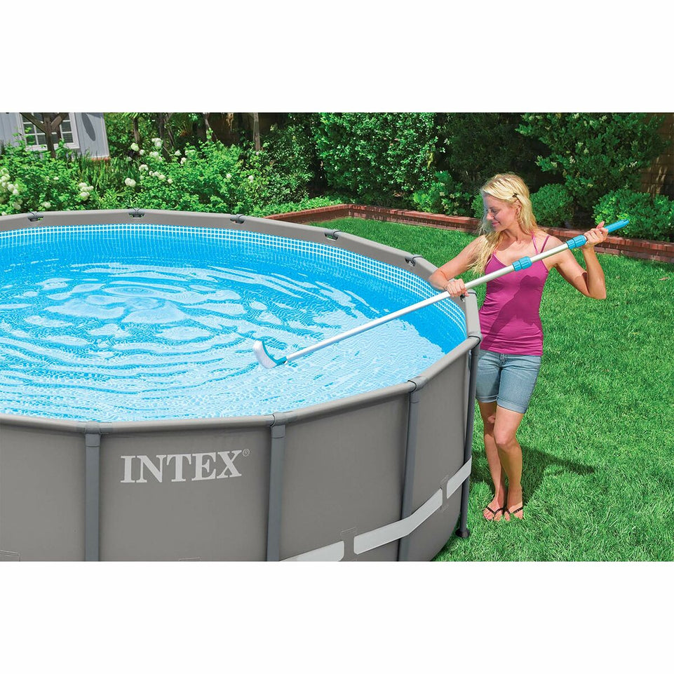Gebogen borstel voor zwembad Intex 29053 41,5 x 8 x 17 cm