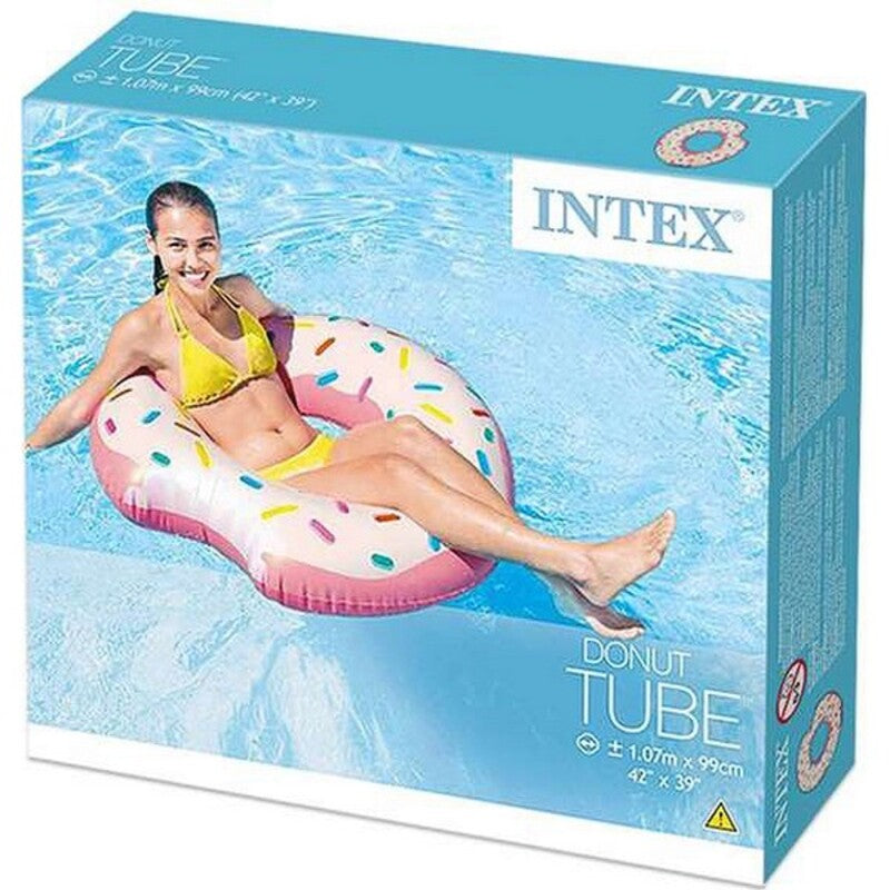 Opblaasbare Drijvende Donut Intex 56265NP 107 x 99 x 23 cm