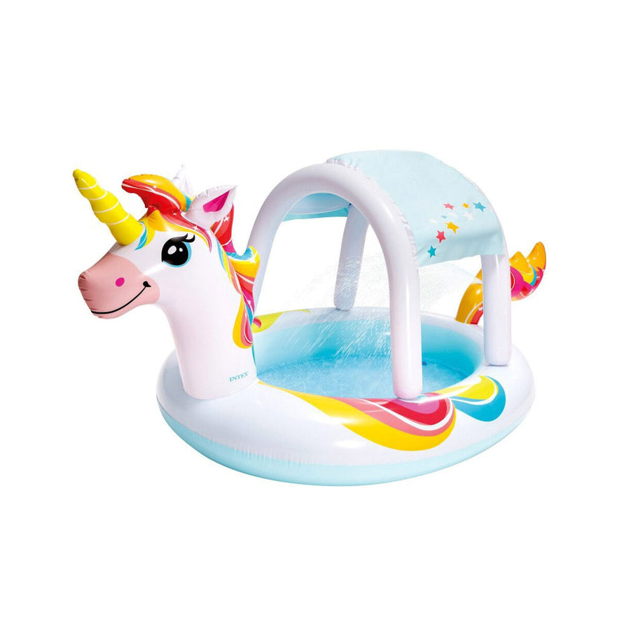 Opblaasbaar Kinderzwembad Intex Eenhoorn 130 L 254 x 109 x 132 cm