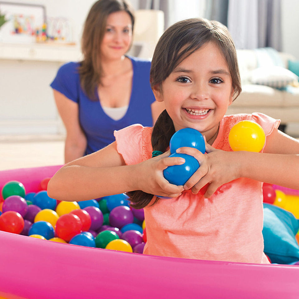 Ballen Intex Fun Ballz 100 Onderdelen 6,5 x 6,5 x 6,5 cm