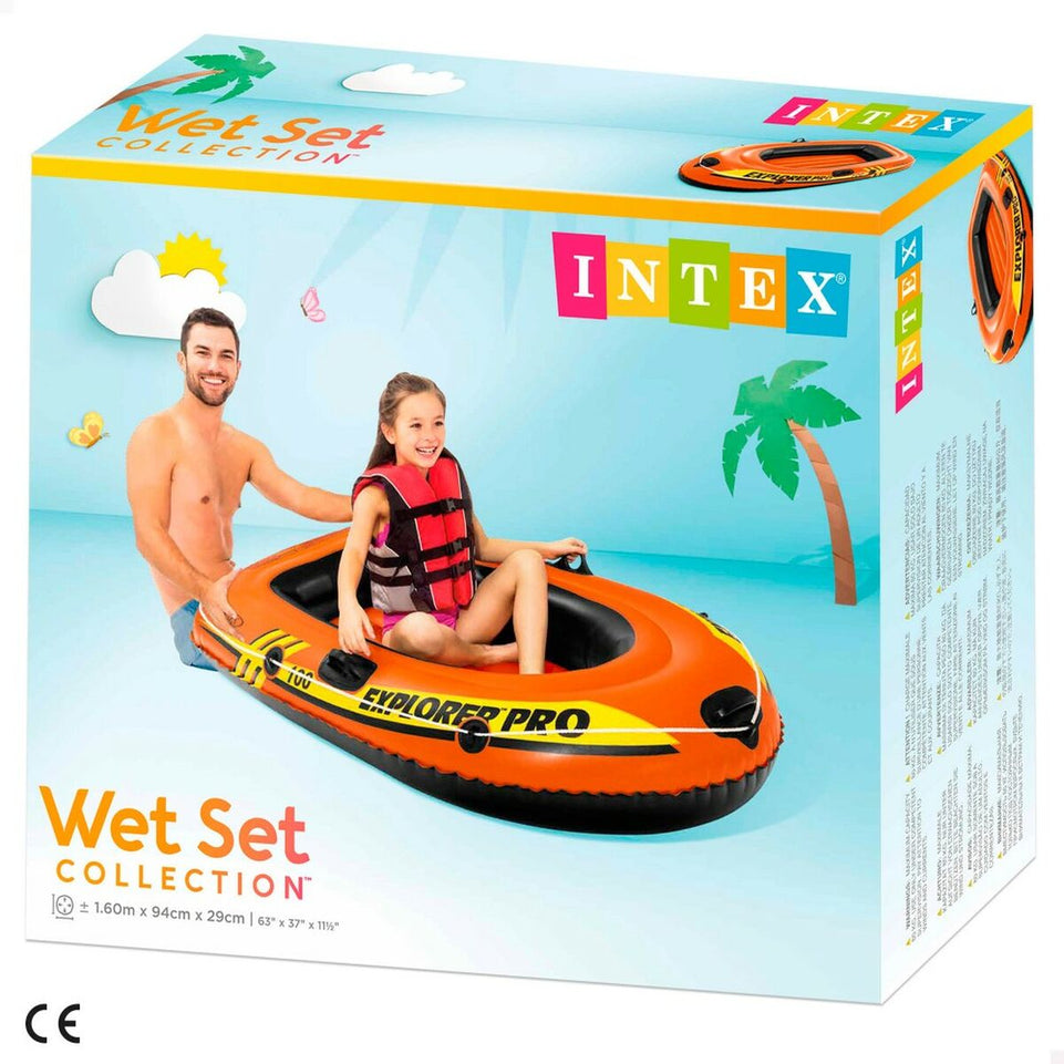Opblaasbare Boot Intex Explorer Pro 100 160 x 29 x 94 cm
