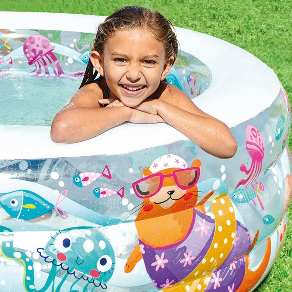 Kinderzwembad Intex Aquarium 360 L 152 x 56 x 152 cm