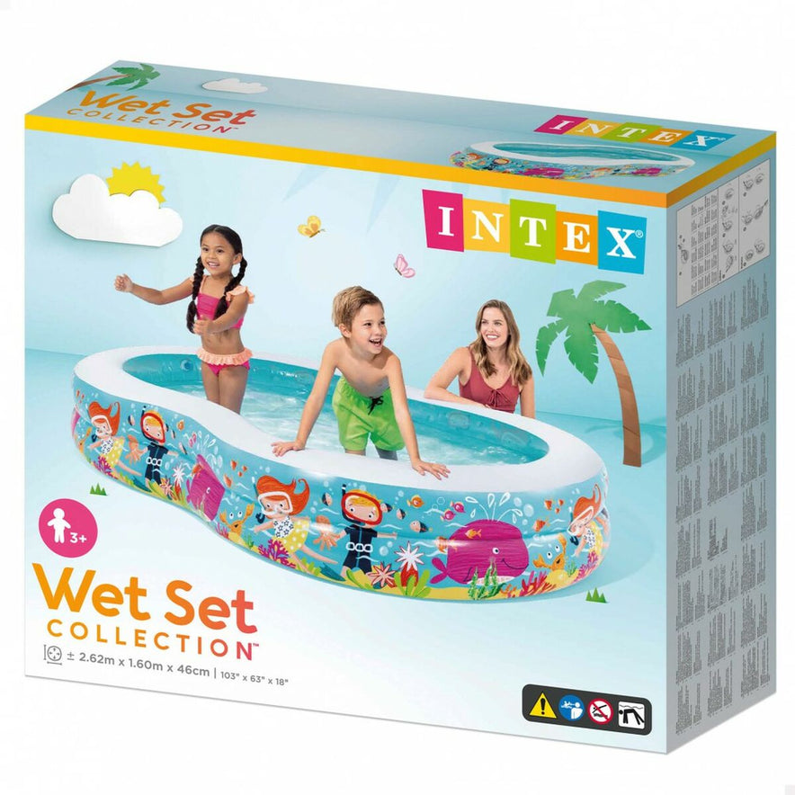 Opblaaszwembad   Intex PARADISE         700 L 262 x 46 x 160 cm