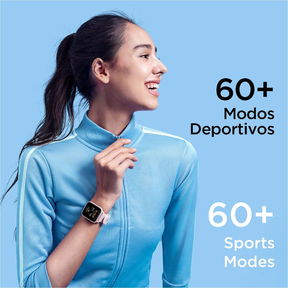 Smartwatch Amazfit Bip U Pro 1,43" GPS Bluetooth Zwart Roze
