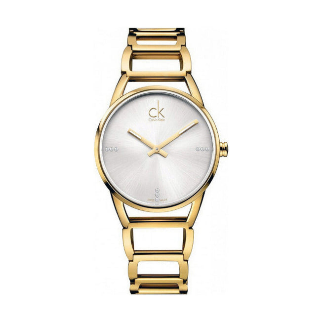 Horloge Dames Calvin Klein STATELY - 9 Diamonds (Ø 34 mm)